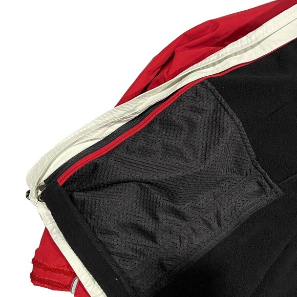 LL Bean Removable Fleece Lined 3-in-1 Coat Size XXL With Hood Red - Picture 8 of 9